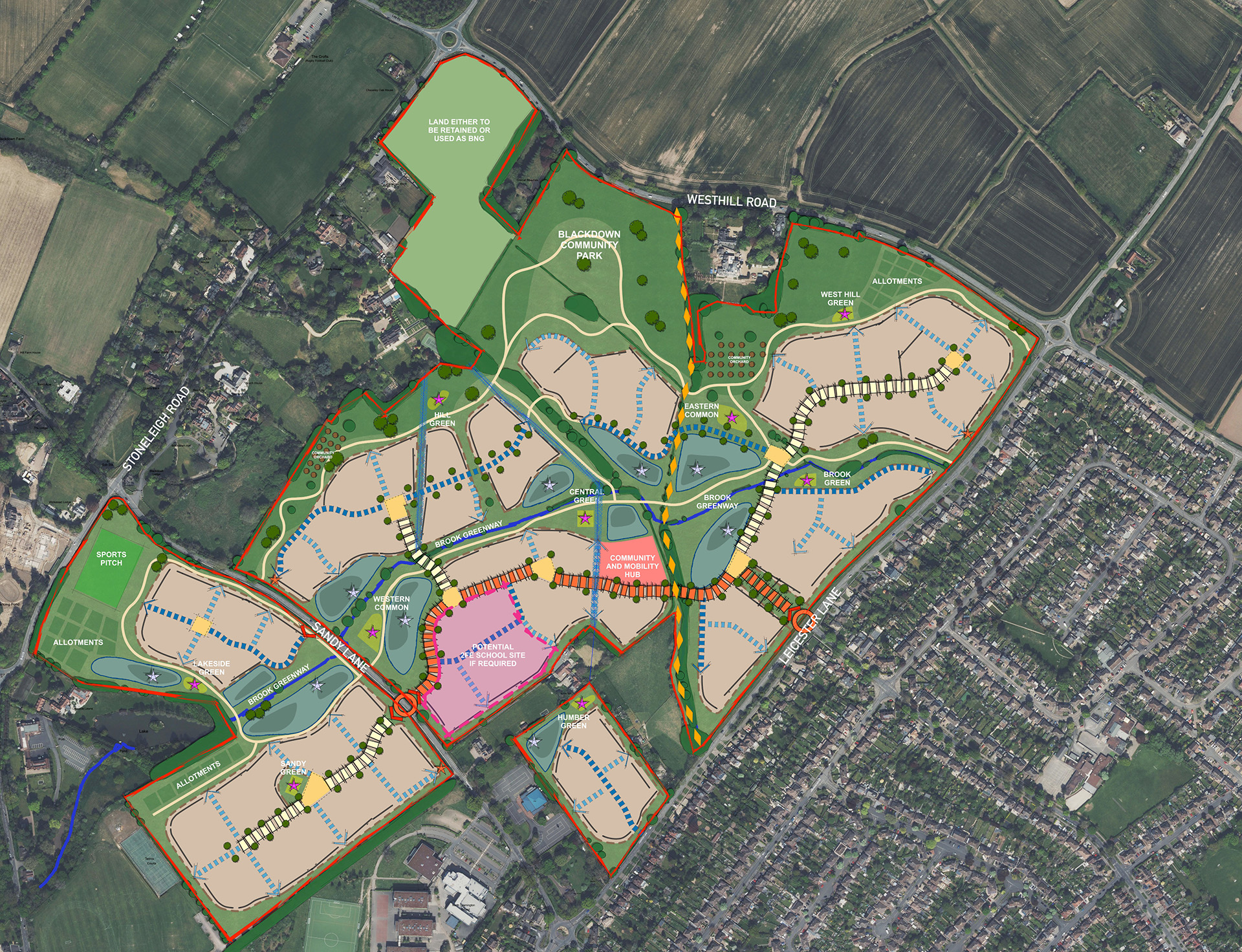 Illustrative masterplan